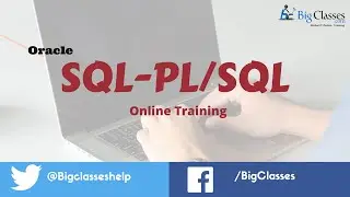 Oracle 11g Training - Oracle SQL - PL / SQL Training Tutorial - BigClasses