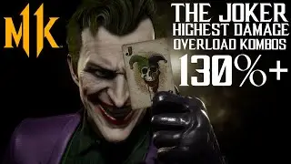 Mk11 Joker Most Insane Damage Overload Combos (