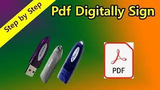 How To Sign PDF With Digital Signature || Adobe Reader Digital Signature || Pdf Digital Sign