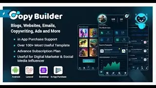 Copy Builder - OpenAI ChatGPT AI Writing Assistant, AI Image Generator, and Content Creator as SaaS