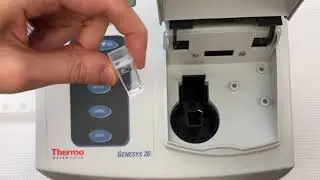 How to Use a Genesys 20 Spectrophotometer