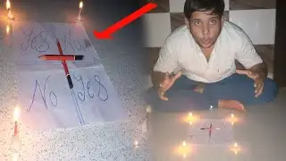 Charlie Charlie challenge at 1.00 AM