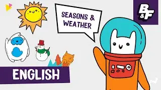 Learn English | Seasons and Weather Song with BASHO & FRIENDS