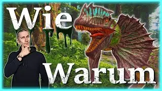 ARK Taming Guide | Dilophosaurus zähmen und seine Fähigkeiten mit Humor