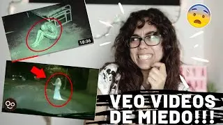 REACCIONANDO a VÍDEOS de MIEDO!!! *OMG ME CAGO LA PATA ABAJO* | R al Cuadrado