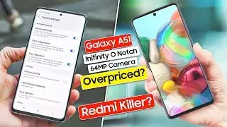 Samsung Galaxy A51 & A71 Official First Look - Infinity O, 64MP Camera | Realme X2 Better?