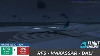 Rfs Garuda Indonesia Makassar to Bali - UPG - DPS / Landing Crash :V