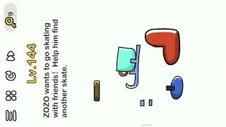 Brain Out Level 199 || ZOZO Wants To Go Skating With Friends! Help Him Find Another Skate.