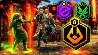 ☣ Hound 8 + Unlimited Fire Pillars!! Vs Zhao Yun(Hard)• Shadow Fight 3