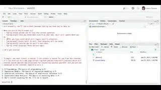 Getting started with Rstudio Cloud and Swirl