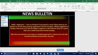 How to create Details Screen in Excel