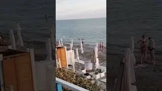Море после шторма Лазаревское #лазаревское #море #морепослешторма #tiktok