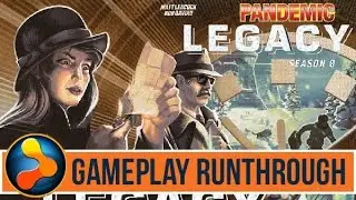 Pandemic Legacy: Season 0 Gameplay Runthrough - Prologue, No Spoilers