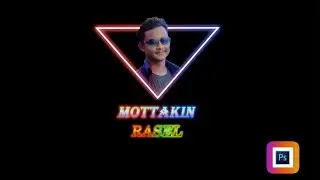 Neon Glow effect editing in photoshop. Adobe photoshop best picture editing