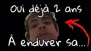 2 ans que vous endurez ma face...