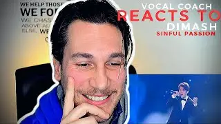 VOCAL COACH reacts to DIMASH - Sinful Passion  ~ Димаш Құдайберген Грешная страсть, Новая Волна