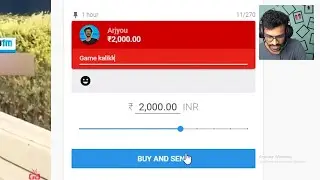 Arjyou Donating ₹4000 To A Streamer