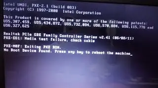 FIX For Error No Boot Device Found Press any Key To Reboot The Machine | No Boot Device Found!