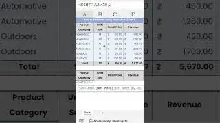 SORT Data using SORT Function