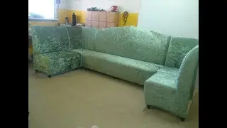 Диван модульный сборка (2 часть )