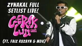 Zynakal (Sakit, Terbang, Dah Bagi, Entah, Bagaimana Aku) Live @ Gerak Luu Fest 2024