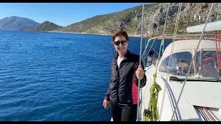 Travesía en Velero desde la isla de Leros a Kalymnos (GRECIA).