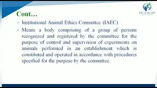 Lecture 22- Prevention of Cruelty to Animal Act-1960,1998 (Part-1) BY PAYAL N. VAJA