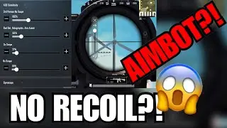 NO RECOIL SENSITIVITY SETTINGS 2020! - PUBG mobile tutorial guide
