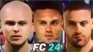 FC 24 | NEW UPDATED PLAYER FACES | Title Update 7