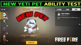 New Pet Yeti Op Ability Bye Bye Beaston || Yeti Pet Ability Test #newpet #yeti
