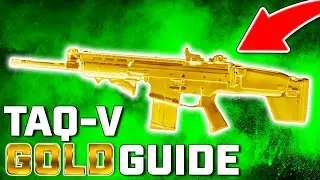 FASTEST WAY TO UNLOCK GOLD TAQ-V IN MW2 | GOLD CAMO GUIDE