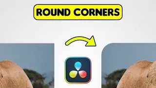 Rounded Corner Edges in Davinci Resolve