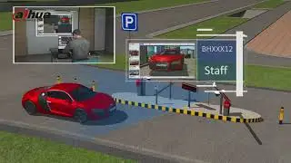 Dahua, Srbija, Kontrola ulaska i izlaska vozila na parkingu