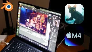Blender 4.4 Performance on M4 MacBook Air