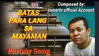 BATAS PARA LANG SA MAYAMAN#jomartv official Account