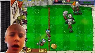 Это становится сложнее!!! Война растений и зомби!!! Plants vs zombies #3