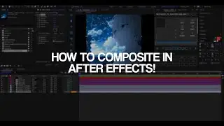 How to Composite for After Effects (Manga)