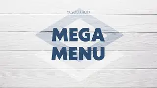 Mega Menu | Brizy Builder 2020