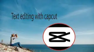Text Editing With Capcut 2024|কিভাবে একটি ছবিতে টেক্সট স্টাইল করা হয়|