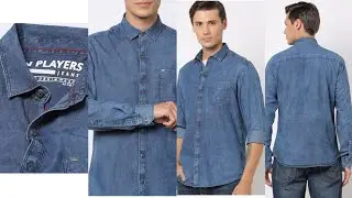 Mens Denim Shirt Review|Ajio John Player|Reliance#mensfashion #ajio#shirts #johnplayer