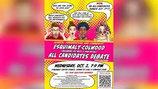 All Candidates Debate for the Esquimalt-Colwood Riding - October 2, 2024