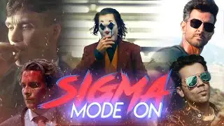SIGMA MODE ON😈 | Whatsapp Attitude Edit🔥 | Alight Motion💥 | Free Preset🤩