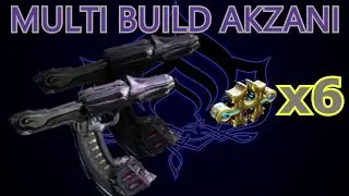 WARFRAME MULTI BUILDS AKZANI 6 formas U19.13.1