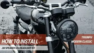 Install Video - Brogue Moto Triumph Modern Classic 7