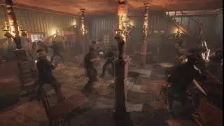 Pioneer City Fight Test - Unreal Engine 4 Sequencer Animation Example Camera10