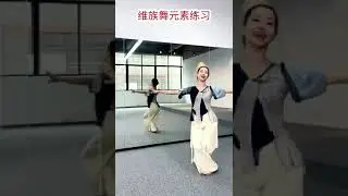 海莉舞蹈课堂   维族舞元素带练