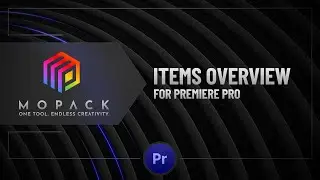 MoPack Items Overview for Premiere Pro