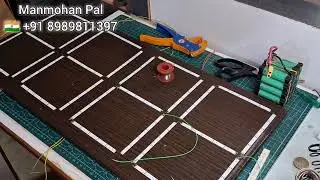 How to Make Huge Seven Segment digital Clock by Manmohan Pal 