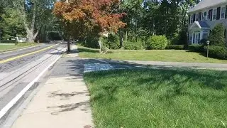 Walk in an American Town