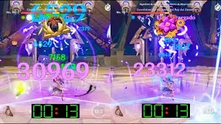 Cyno (Sueños Aureos) VS Cyno (Furia del Trueno) ¿Qué artefactos van mejor? 💪